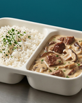 Creamy Beef & Mushroom w/ rice